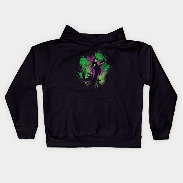 Malefipower Kids Hoodie by Edwoody